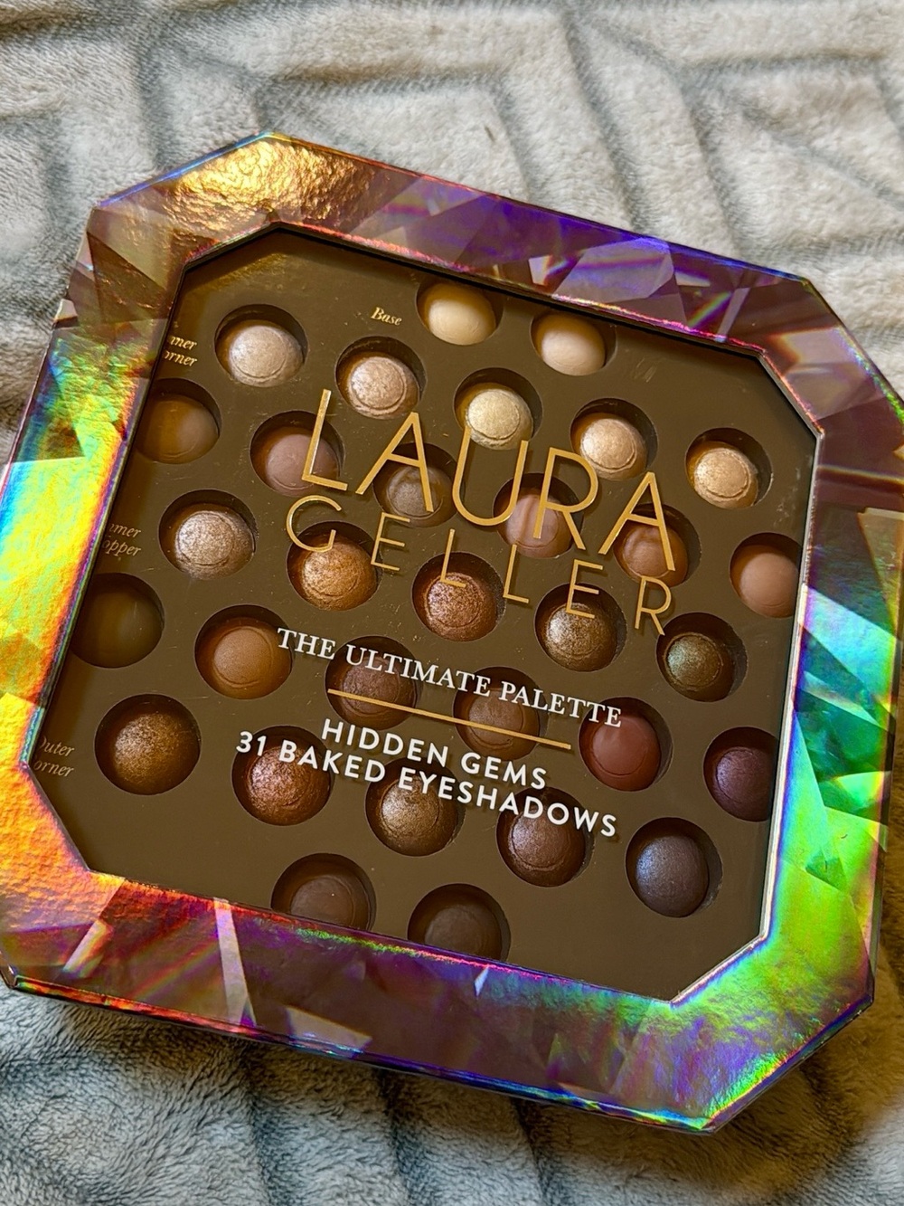 LAURA GELLER The Ultimate Palette - Hidden Gems 31 Baked Cream to Eyeshadows